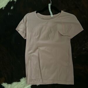 Pink lululemon shirt